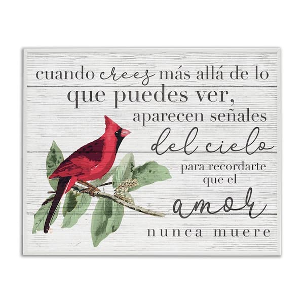 Stupell Industries Signs from Heaven Appear by Lil' Rue White Framed Typography Giclee Art Print 16 in. x 20 in.