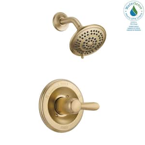 Lahara 1-Handle 1-Spray Shower Faucet Trim Kit in Champagne Bronze (Valve Not Included)