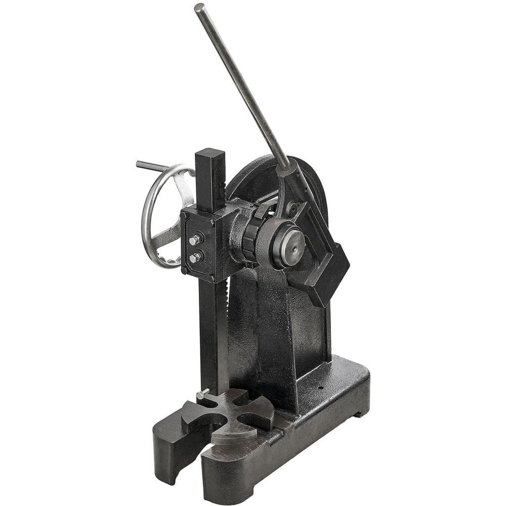 Arbor Press, Cast Iron Manual Desktop Punch Press, 12.2 in. Maximum Height, 3 Ton Ratchet Type Arbor Press price history on PriceWatchPro