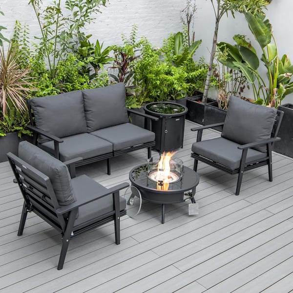 Fire pit 2025 lounge set