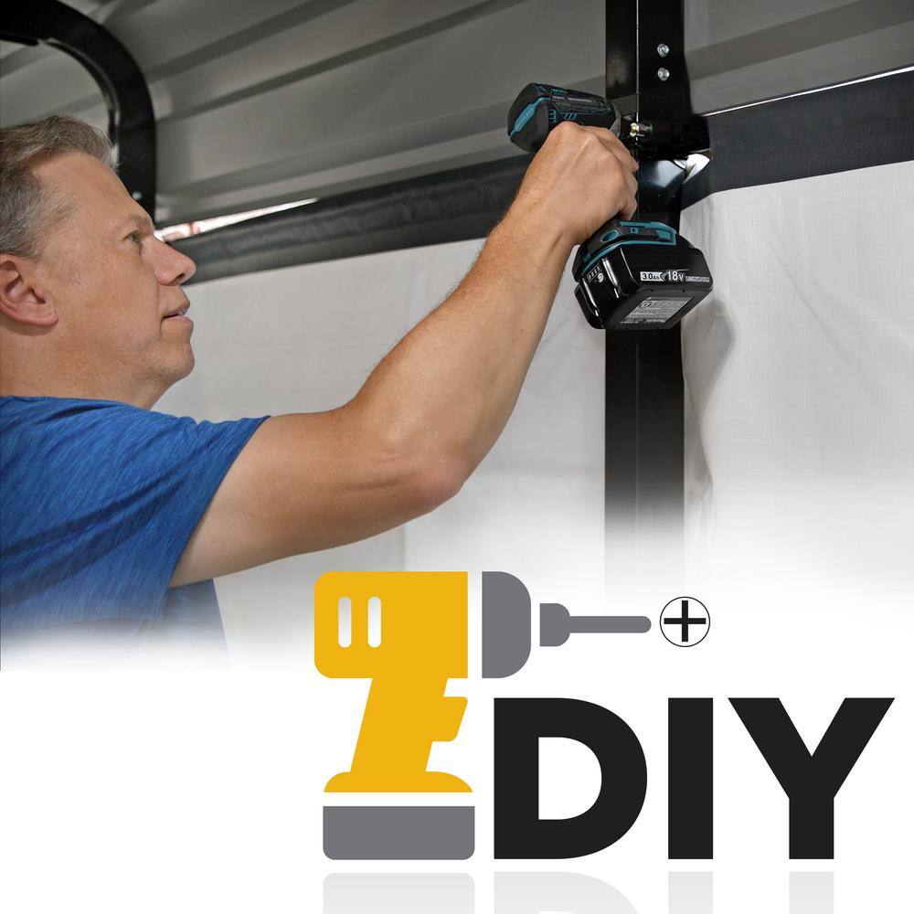 14' x 47' Galvanized Steel Eggshell RV Carport Kit