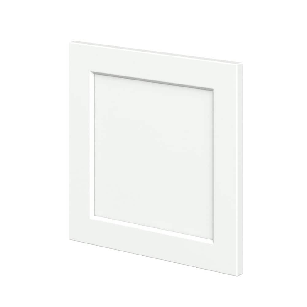 Emerson 15 in. W x 0.75 in. D x 15 in. H in Pure White Cabinet Door Sample price history on PriceWatchPro