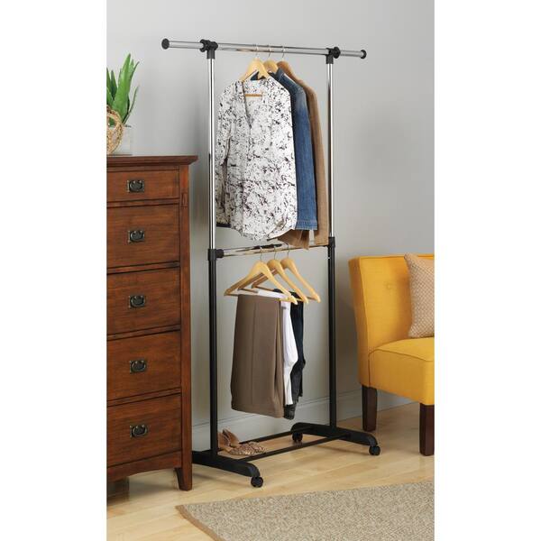 Mainstays wood garment online rack