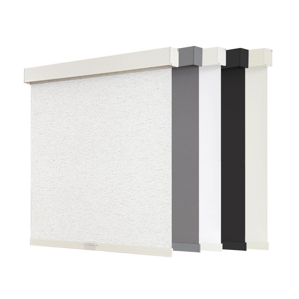 Blackout Cordless Roller Shades, Thermal Insulated, Polyester, UV Protection, Linen Beige, 59 in. W x 72 in. L price history on PriceWatchPro