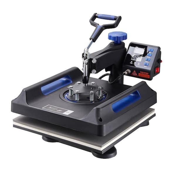 VEVOR 15 in. x 15 in. Pro Heat Press Machine 5 in 1 Combo 360 