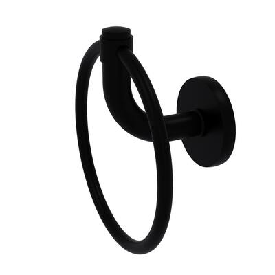 Remi Collection Towel Ring in Matte Black