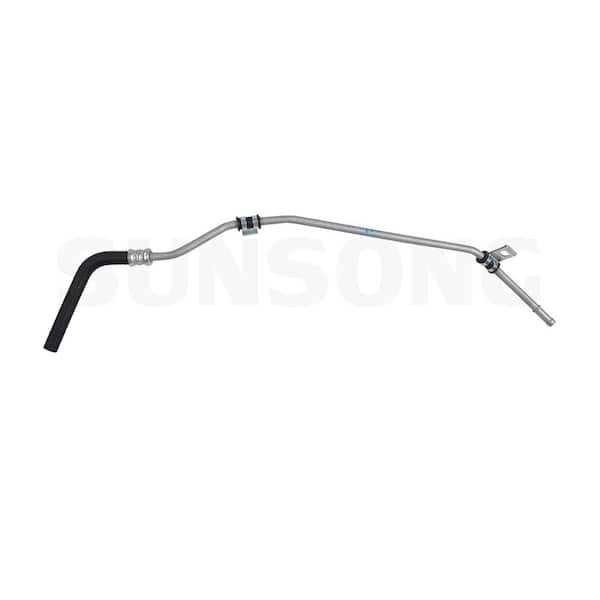Sunsong Power Steering Return Line Hose Assembly - Intermediate Pipe