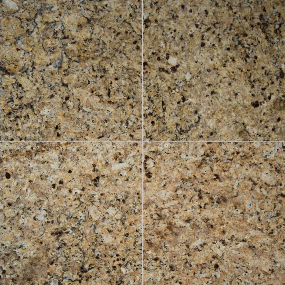 Take Home Tile Sample - St. Helena Gold 4 in. x 4 in. Polished Granite Floor and Wall Tile price history on PriceWatchPro