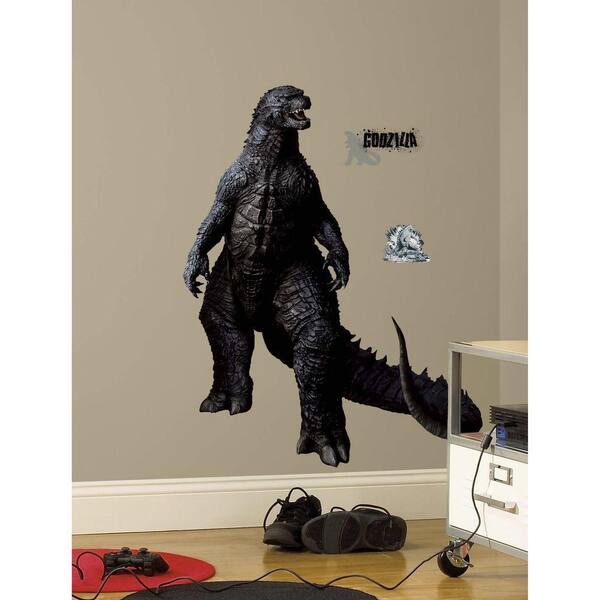 RoomMates 5 in. x 19 in. Godzilla Peel and Stick Giant Wall Decal