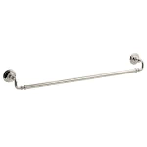 Artifacts 30 in. Towel Bar in Vibrant Polished Nickel