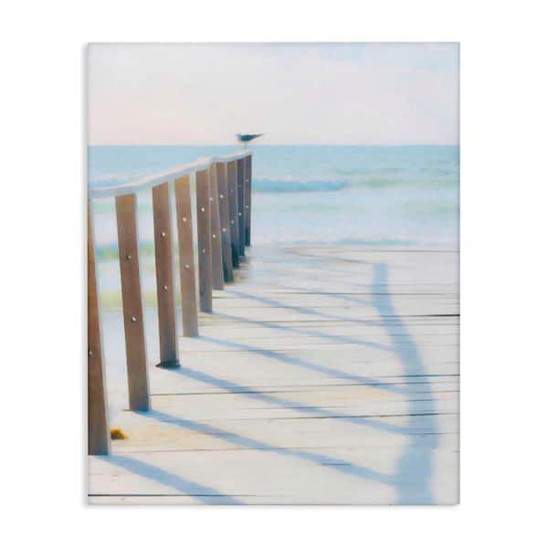 Stupell Industries Perched For Best View by Graffi tee Studios Unframed Coastal Graphic Art Print 20 in. x 16 in.