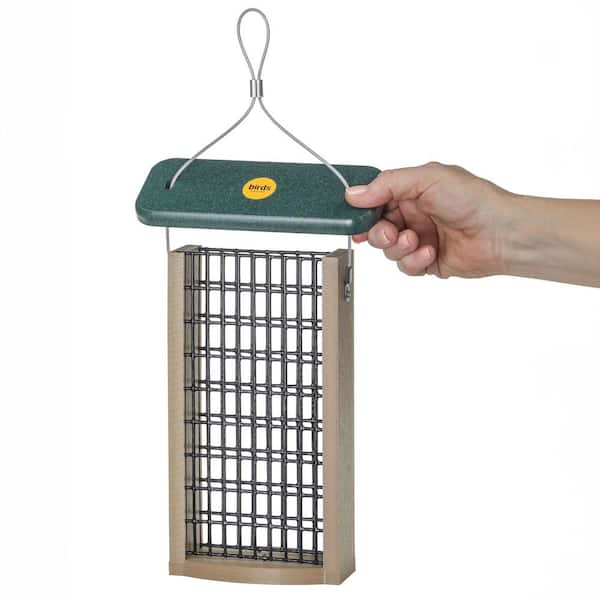 BIRDS choice Double Suet Wild Bird Feeder