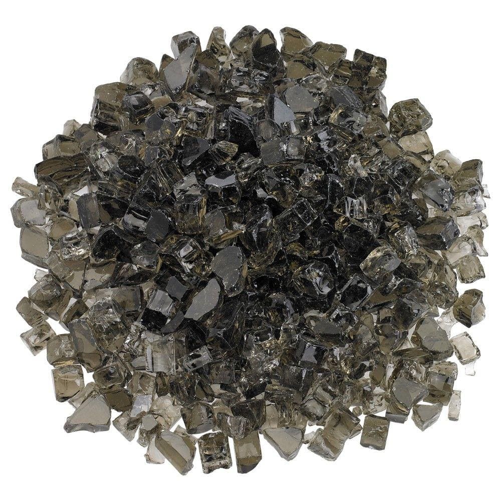 1/2 in. Bronze Fire Glass 10 lbs. Bag