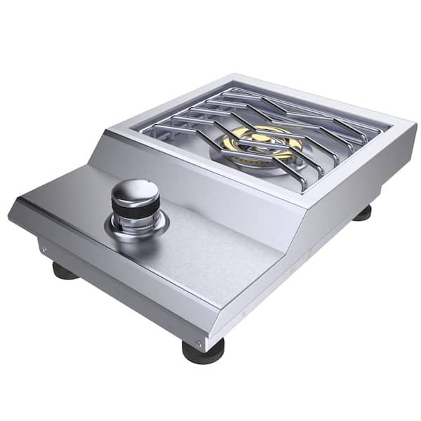 Sunstone Ruby Stainless Steel Built In, Countertop Gas Stove With Grills