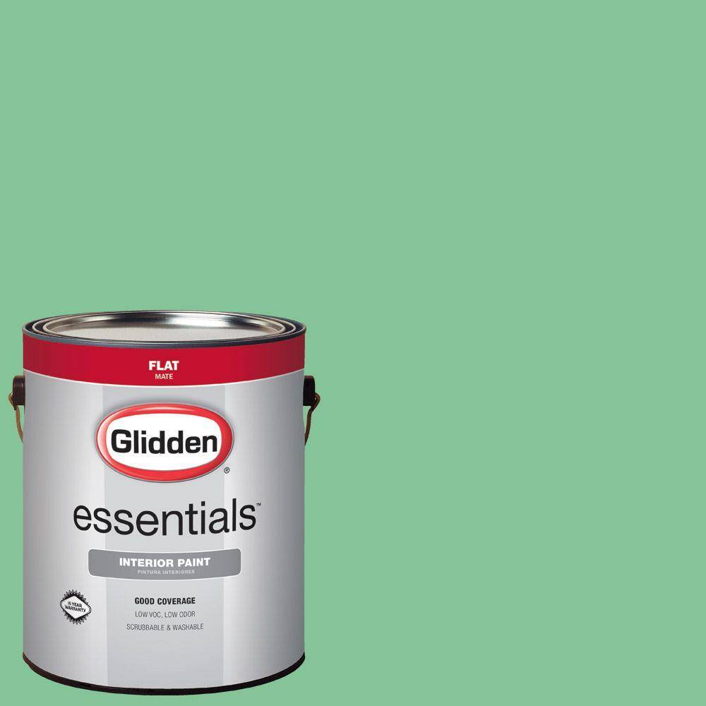 UPC 840023210006 product image for Glidden Essentials 1 gal. #HDGG53 Ferndale Flat Interior Paint | upcitemdb.com