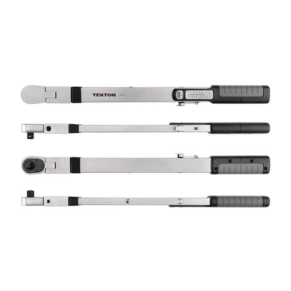 TEKTON 1/2 in. Drive 72-Tooth Split Beam Torque Wrench (70-350 Nm