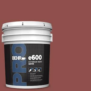 5 gal. #S140-6 Moroccan Ruby Satin Exterior Paint