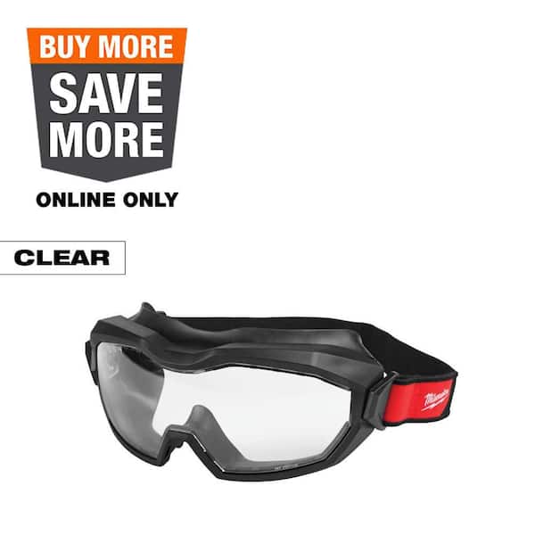 Clear Dual Coat Len's Vented Goggles