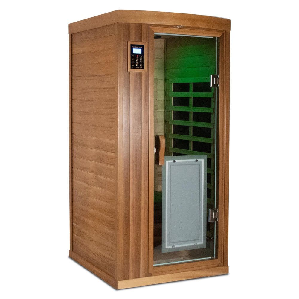 Low EMF 2-Person Indoor Red Cedar Far Infrared Deluxe Sauna Room