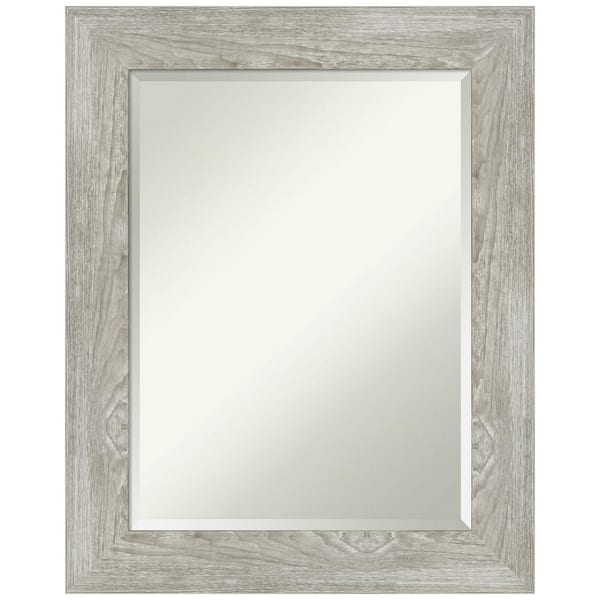 24 Round Wall Mirror Marble - Threshold