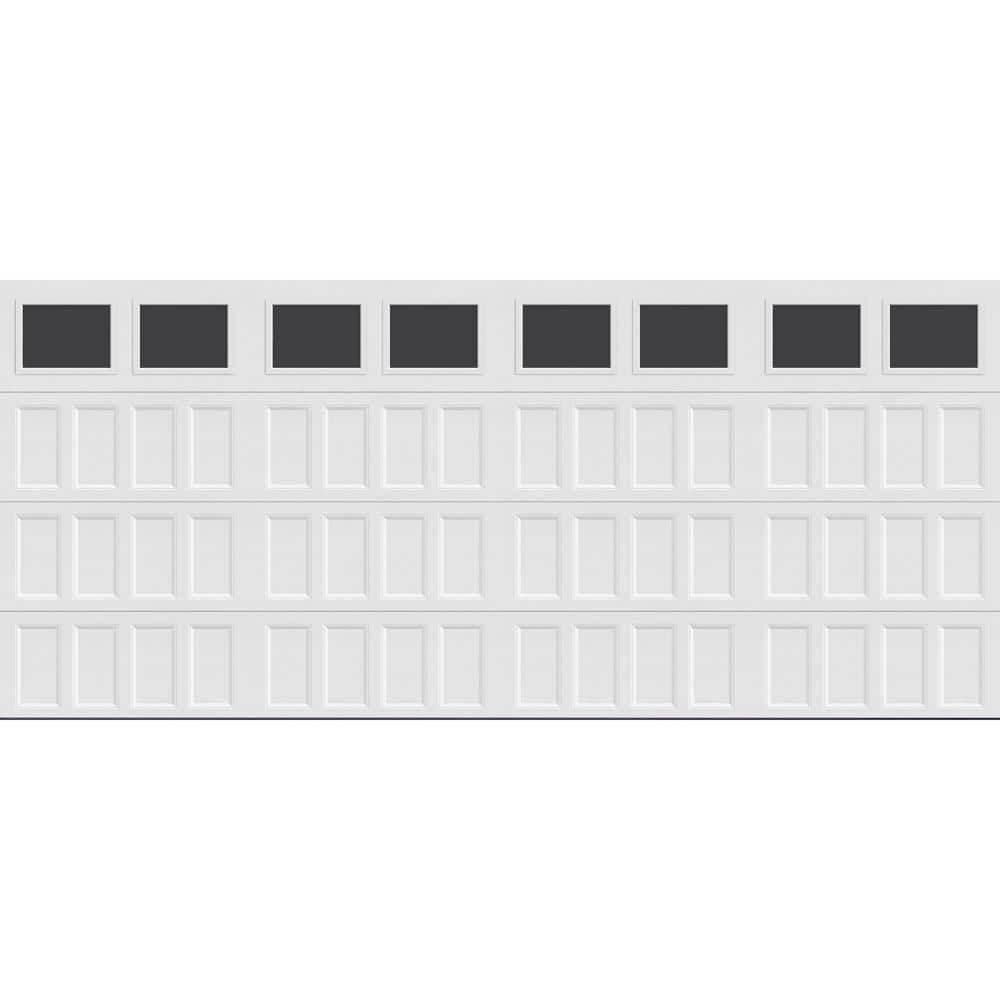 Clopay Bridgeport Steel Narrow Panel 16ft. X 7ft. Non-Insulated