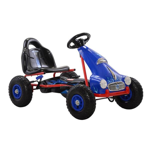 Cycle Force Group Cycle Force Top Racer Pedal Car in Blue