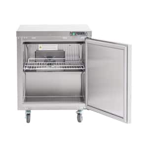 30 in. 6.3 cu. ft. Auto Defrost Upright Freezer in Stainless Steel
