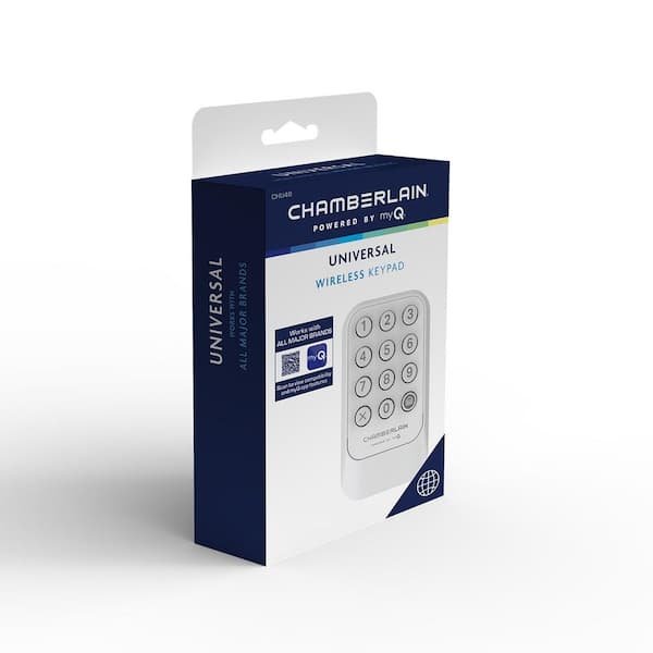 Shop Chamberlain MyQ Video Smart Wireless Garage Door Opener Keypad Plus Wired Power Adapter Kit