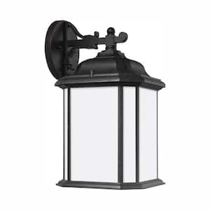 Kent 1-Light Oxford Bronze Outdoor 15 in. Wall Lantern Sconce