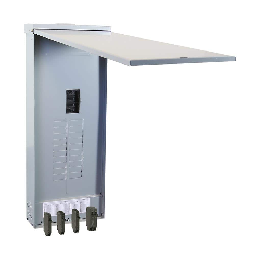 200 Amp 20-Space 40-Circuit Main Breaker Outdoor Plug-On Neutral Load Cente
