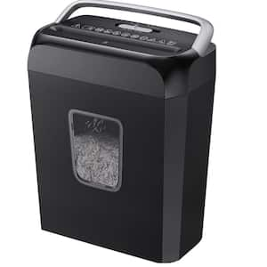 Paper Shredder, 5-6 Sheet Crosscut Shredder for Home Use, 3.4 gal. Wastebasket