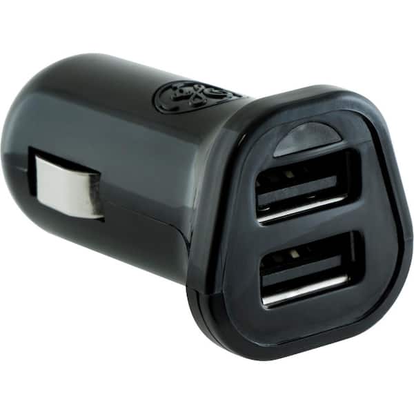 GE 2-USB Car Charger with Ultra Charge Technology
