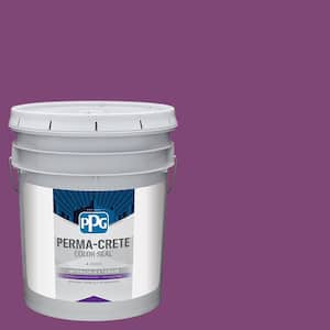 Color Seal 5 gal. PPG1180-7 Magic Magenta Satin Interior/Exterior Concrete Stain