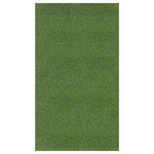 Golf Putting Green Waterproof Solid Indoor/Outdoor 7 ft. x 4 ft. Green Artificial Grass Runner Rug (6 ft. 6 in.x4 ft.)