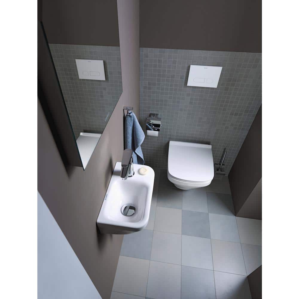 B.1 Series 6.125" Chrome Gloss Single Hole Bathroom Faucet