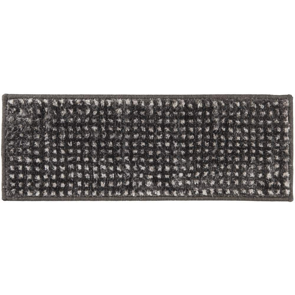 Capri Gabria Gravel/Cement 9 in. x 26 in. Woven Polypropylene Stair Tread Cover (Set of 1) price history on PriceWatchPro