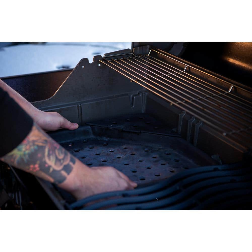 Cast Iron Charcoal and BBQ Smoker Tray - thumbnail 3