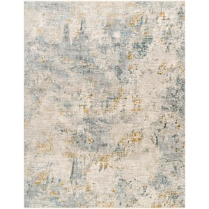 Cynthia Gray/Blue 8 ft. x 10 ft. Abstract Indoor Area Rug