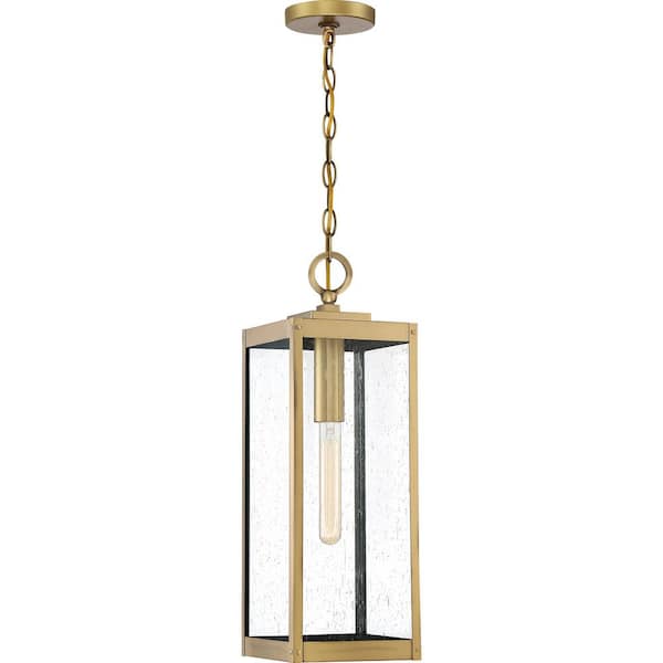 Westover 1-Light Brass Outdoor Pendant Light