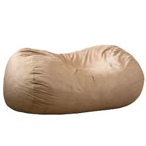 6.5 ft. Tuscany Suede Polyester Bean Bag