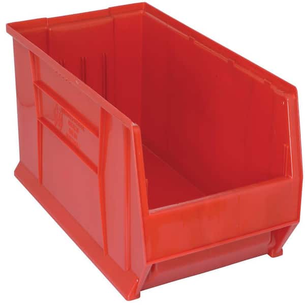 30 in. Quantum Hulk 24 Gal. Storage Tote in Red (1-Pack)