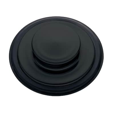 Kitchen Sink Stopper in Matte Black for InSinkErator Garbage Disposal