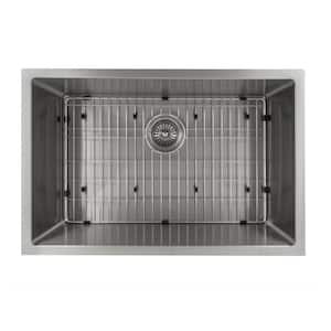 Meribel Stainless Steel 27" Single Bowl Undermount Kitchen Sink
