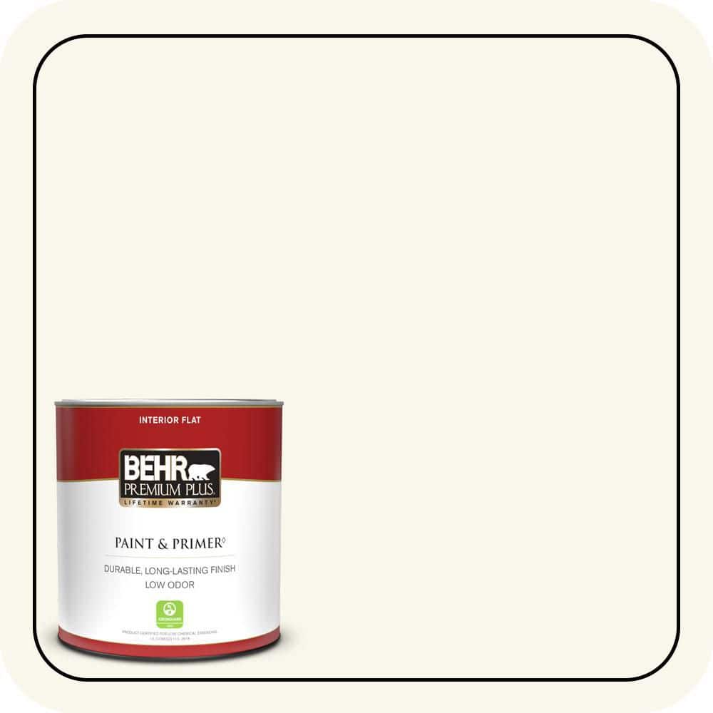 1 qt. #YL-W10 Night Blooming Jasmine Flat Low Odor Interior Paint & Primer price history on PriceWatchPro