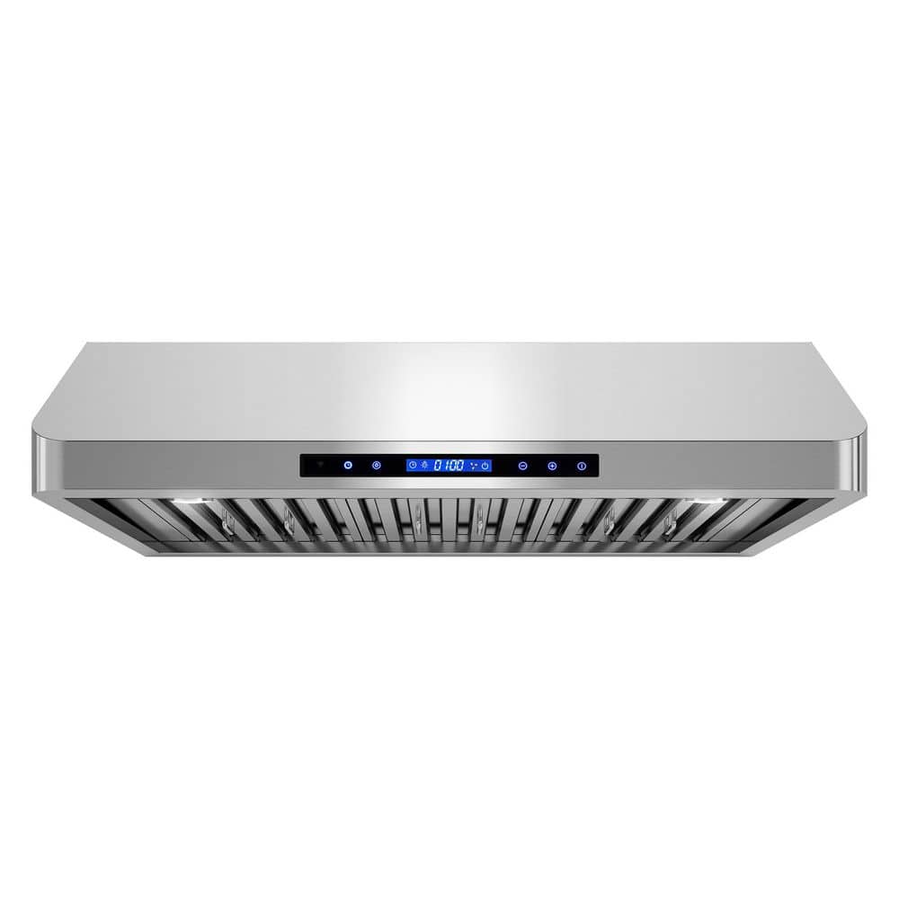 36 in. Haven Collection 500 CFM Ducted Under Cabinet Range Hood, Touch Controls, LED Lights, Stainless Steel