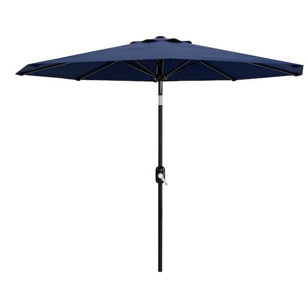 hy-vee patio umbrellas PHI VILLA 10ft Outdoor Automatic Hydraulic Cantilever Parasols Umbrella 9X12ft / With Weights / Gray Unrivaled in its size and beauty Affordable Patio Sets and Serveware
