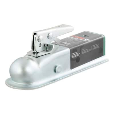 2" Straight-Tongue Coupler with Posi-Lock (2" Channel, 3,500 lbs., Zinc)