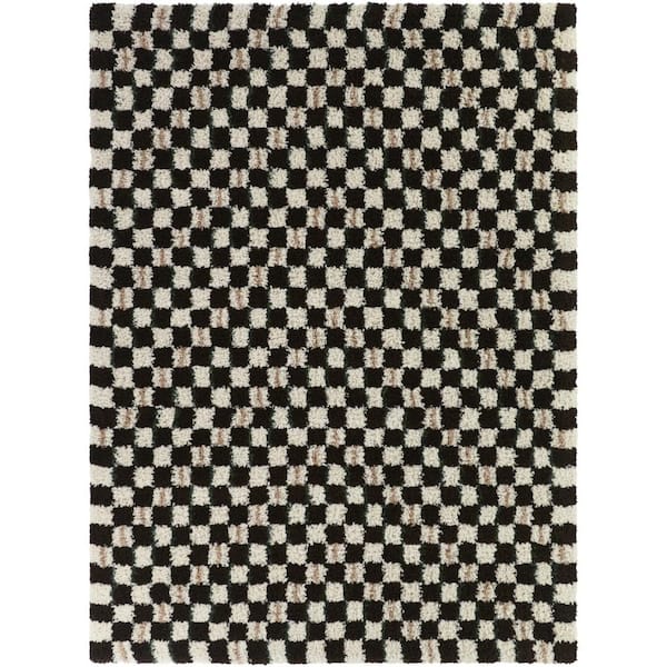 Chamberlain Pink/Brown 5 ft. x 7 ft. Area Rug