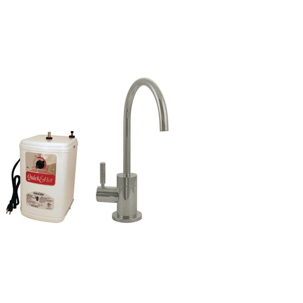 Insinkerator H250SN-SS HOT250 Instant Hot Water Dispenser System, Single-Handle 8.21 in. Faucet with 2/3-gallon Tank Finish: Satin Nickel