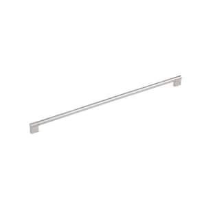 Avellino Collection 22 5/8 in. (576 mm) Brushed Nickel Modern Cabinet Bar Pull